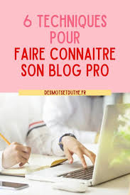 faire connaitre son blog