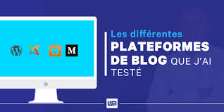 plateformes de blogs