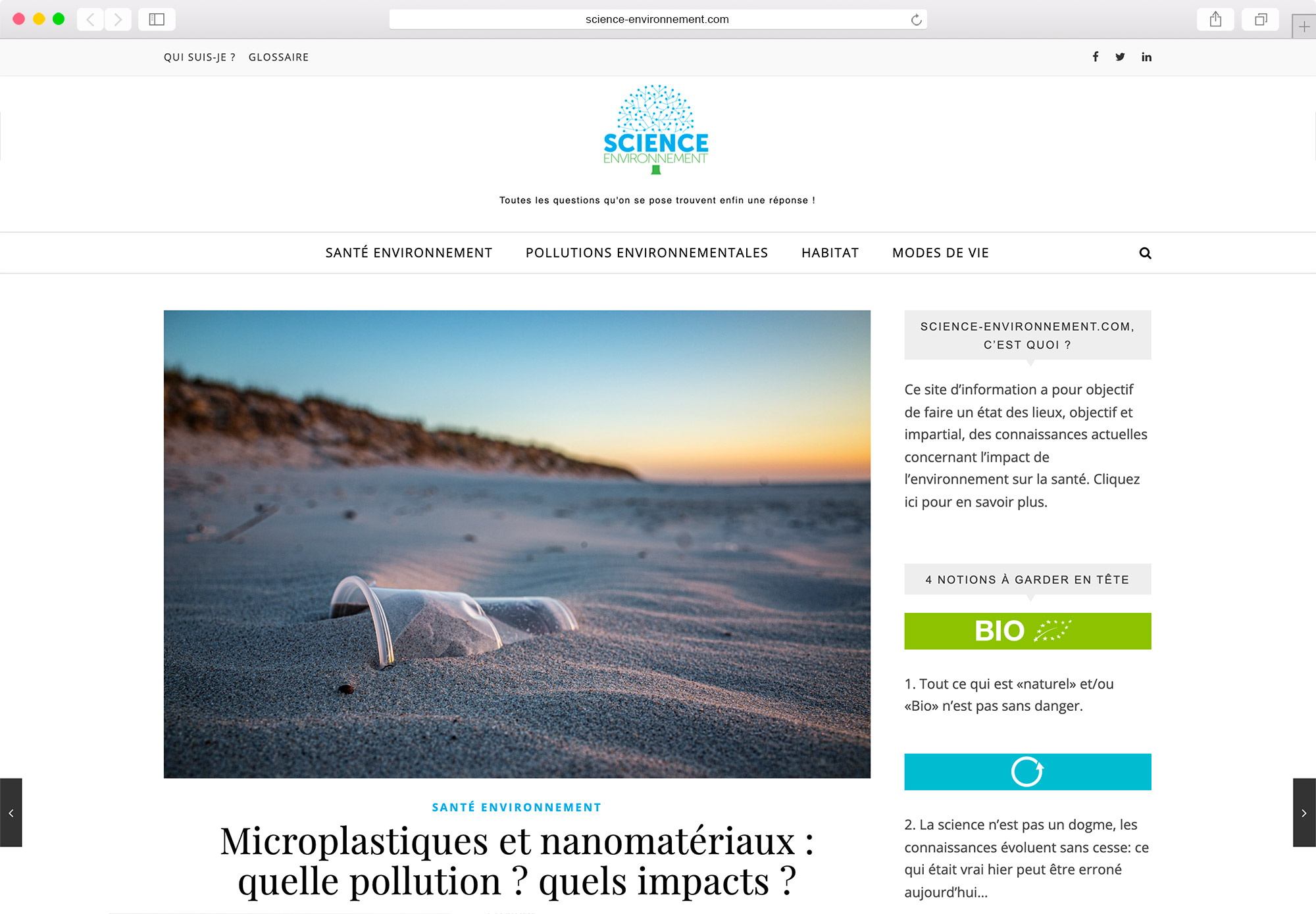 science environnement