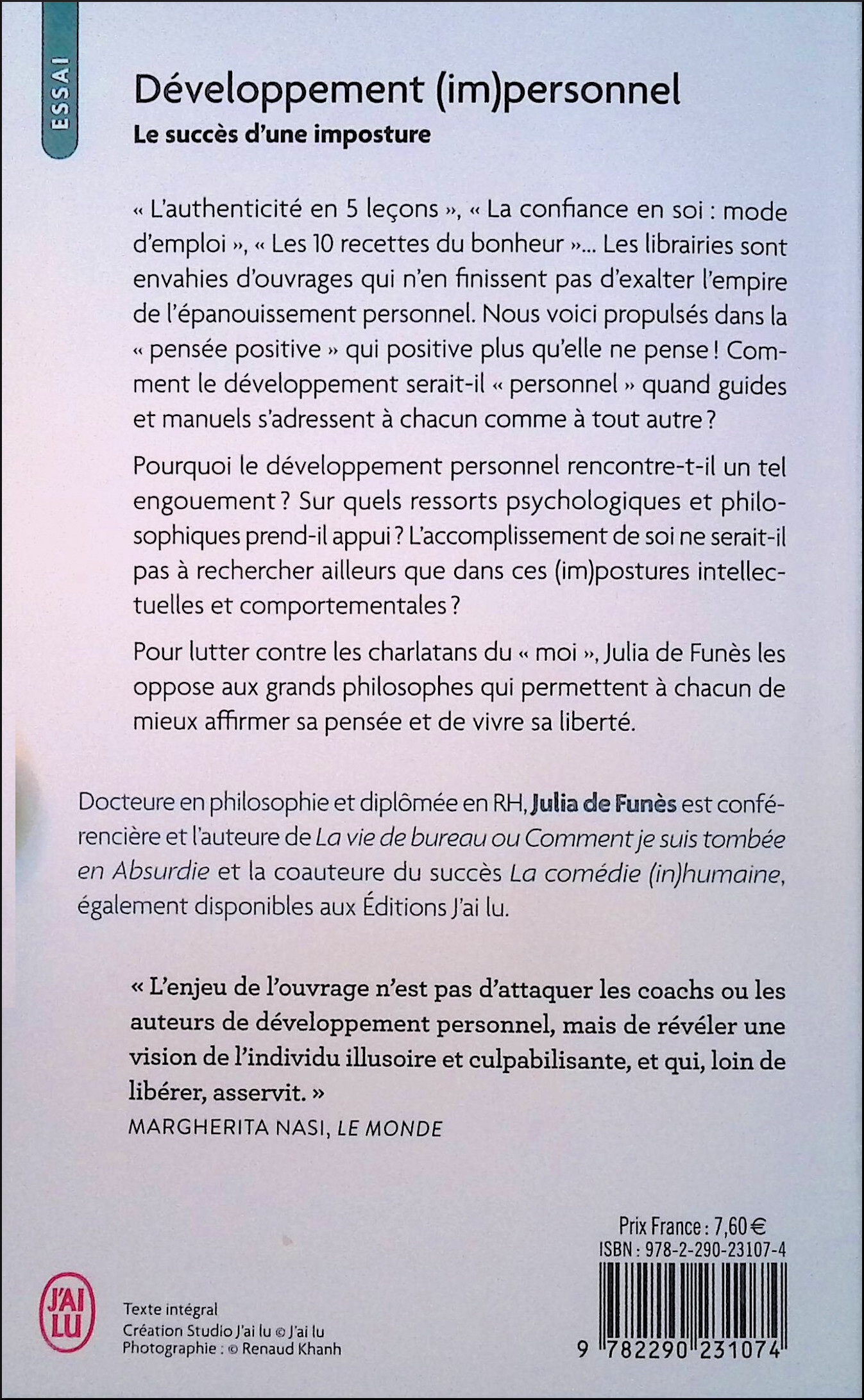 le développement im personnel