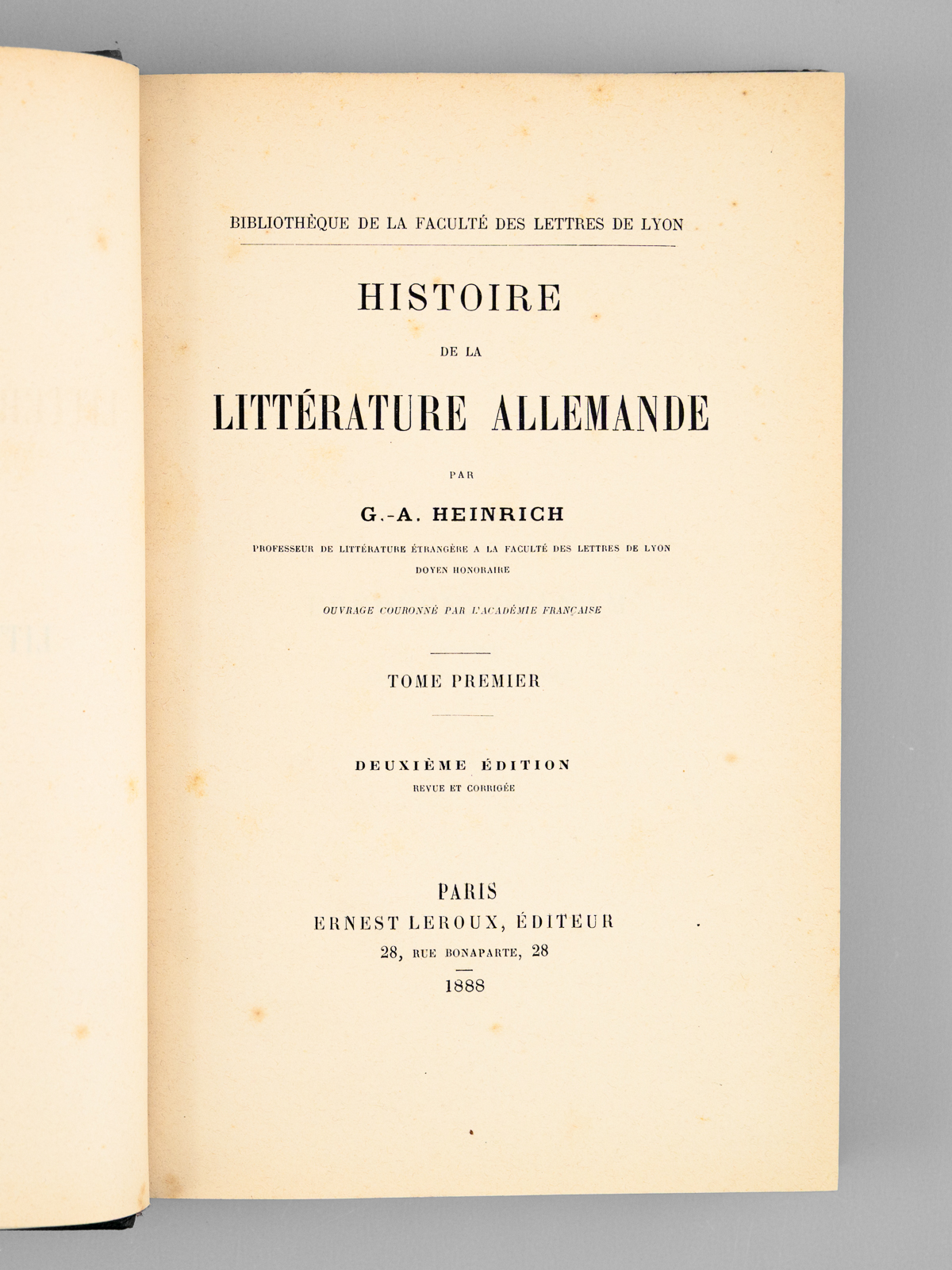 littérature allemande